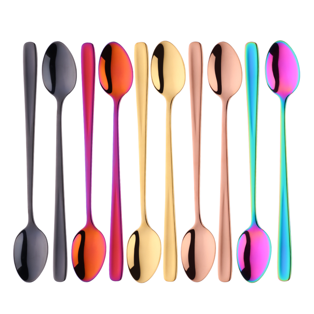 Gold Plated Cutlery - Cuchara de helado de acero inoxidable,