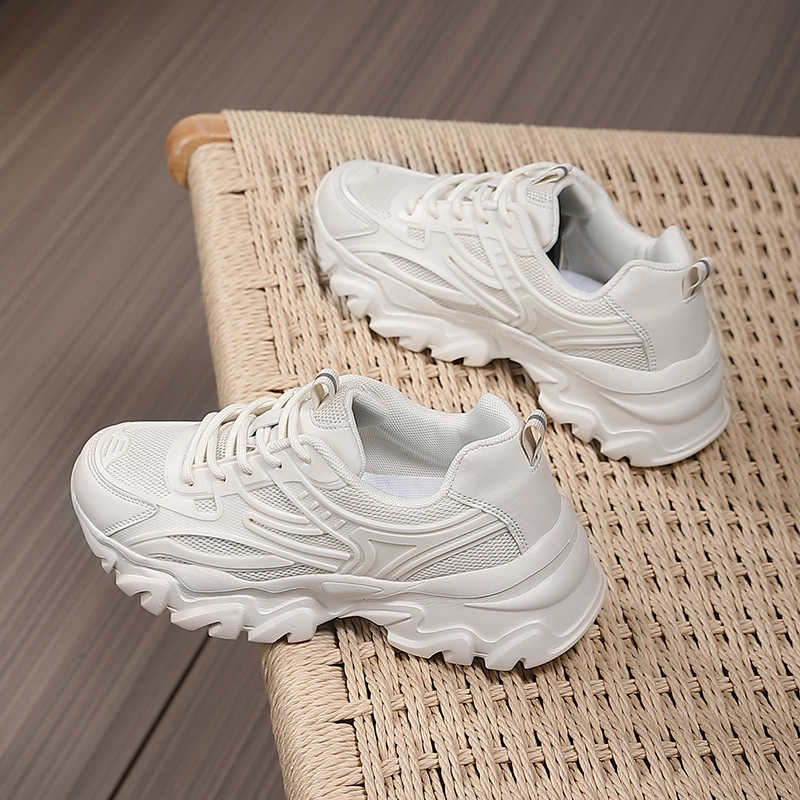 Luxury Lifestyle Fashion - Zapatos Deportivos de Plataforma para Mujer,