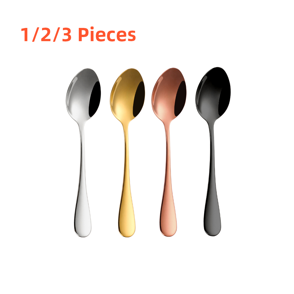 Gold Plated Cutlery - 1/2/3 piezas de cucharaditas mexicanas doradas,
