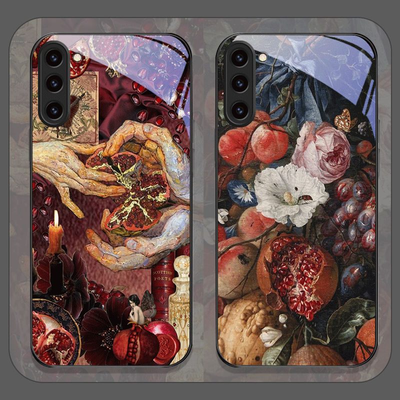 Samsung Galaxy S24 - Funda de teléfono de cristal templado