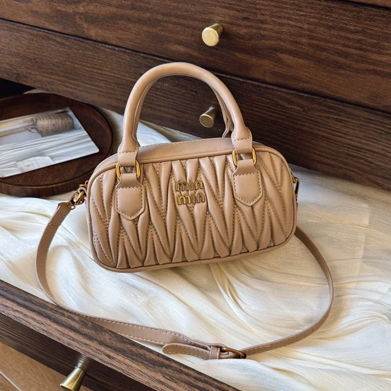 Luxury Lifestyle Fashion - Bolso de Hombro de Cuero de