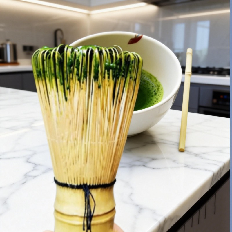 Bamboo Cutlery Set - Batidor de matcha japonés - accesorios