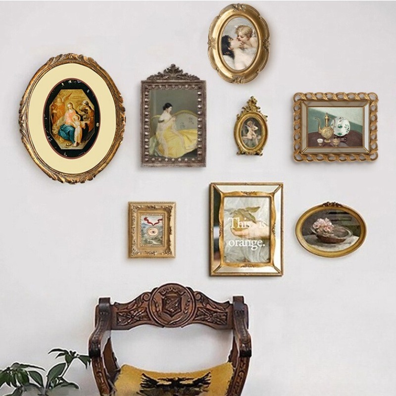 Luxury Lifestyle Wallpaper - Marco de pintura Retro para sala