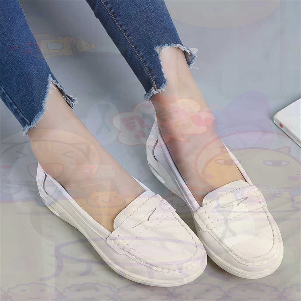 Luxury Lifestyle Team - Zapatos suaves sin cordones para mujer,