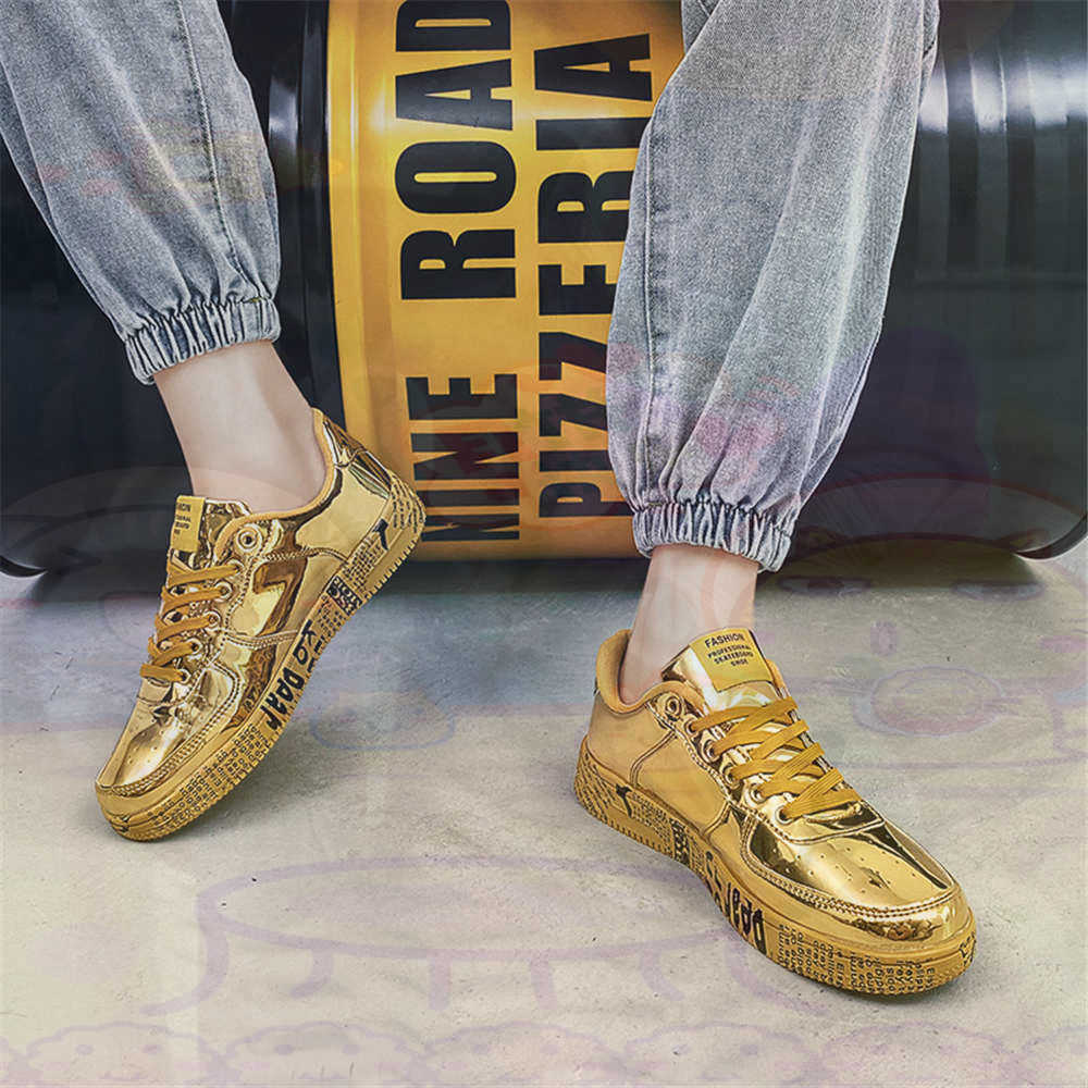 Luxury Lifestyle Team - Zapatillas de deporte redondas talla 45,