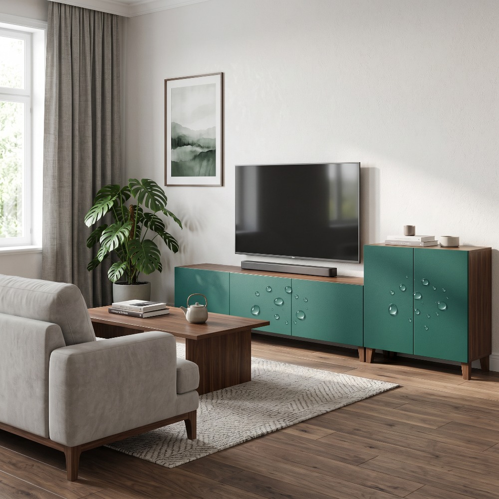 Papel Tapiz de PVC Verde Esmer - Luxury Lifestyle Wallpaper reseña y precio
