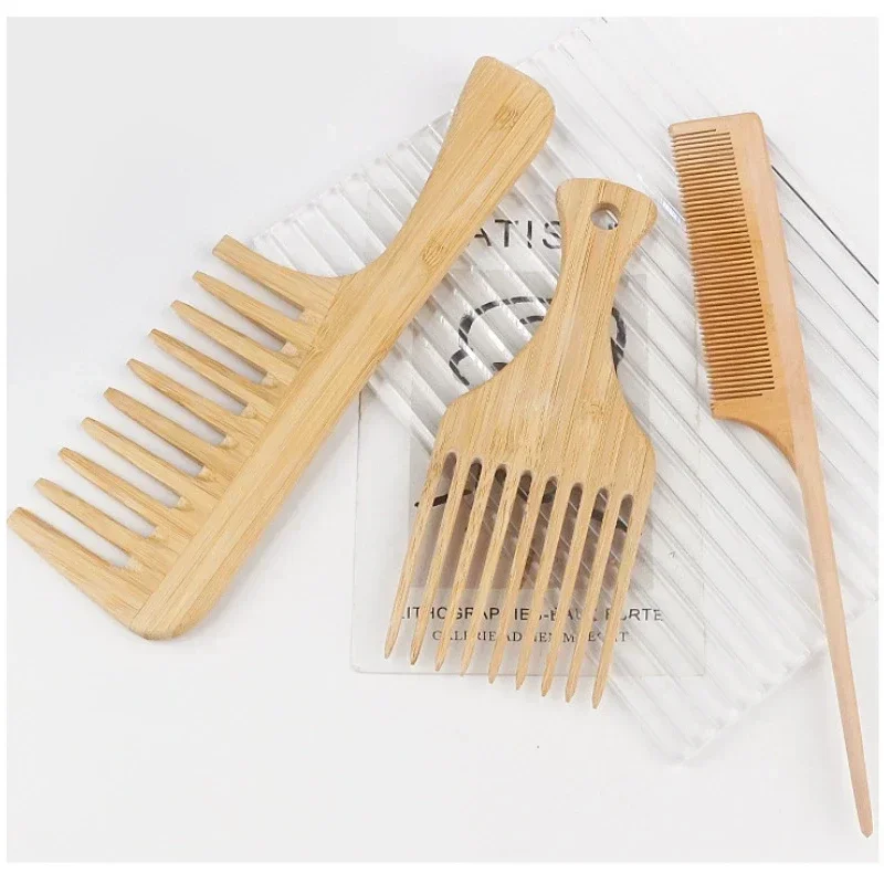 Peine de madera de bambú Natur - Bamboo Cutlery Set reseña y precio