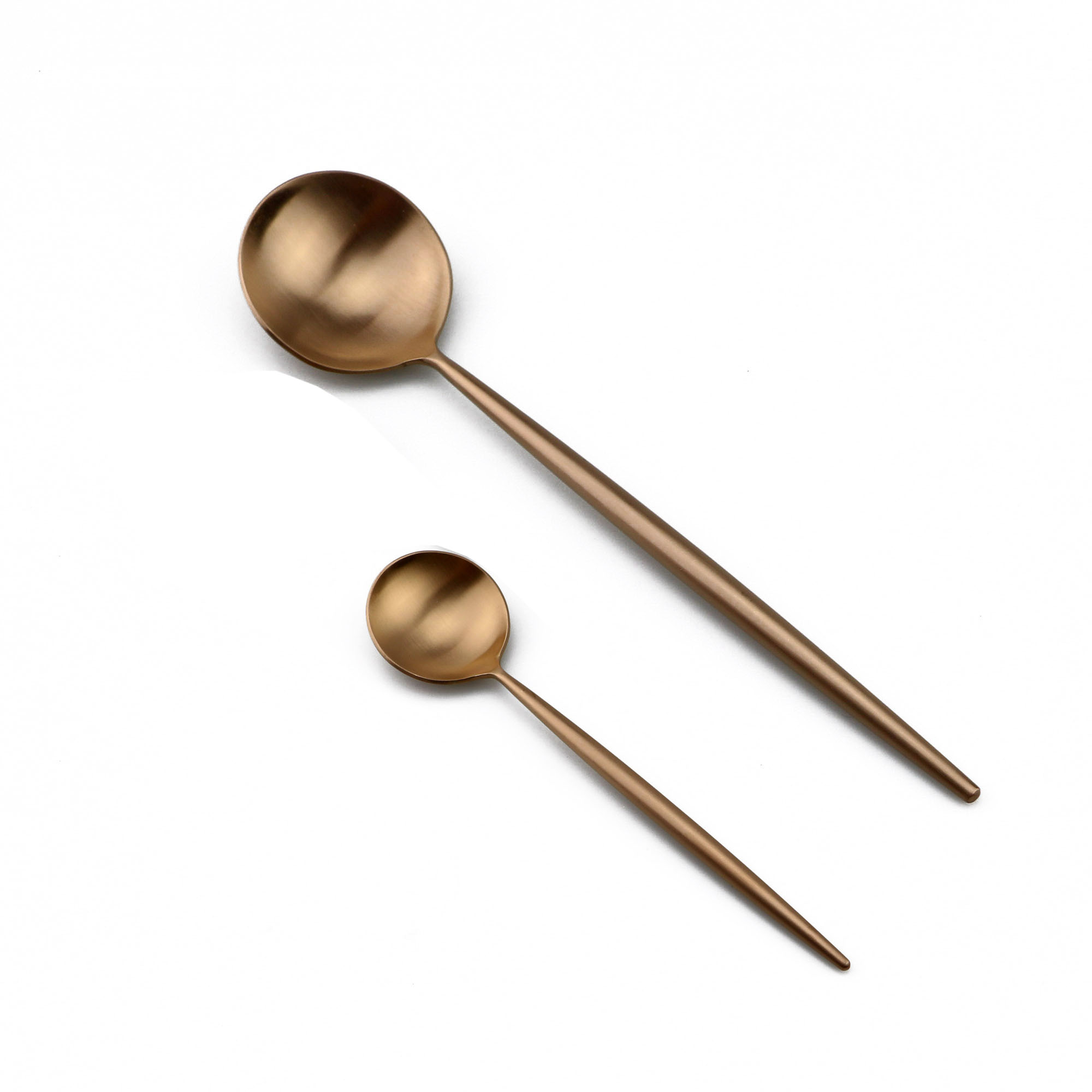 Juego de cubiertos de oro rosa - Gold Plated Cutlery reseña y precio
