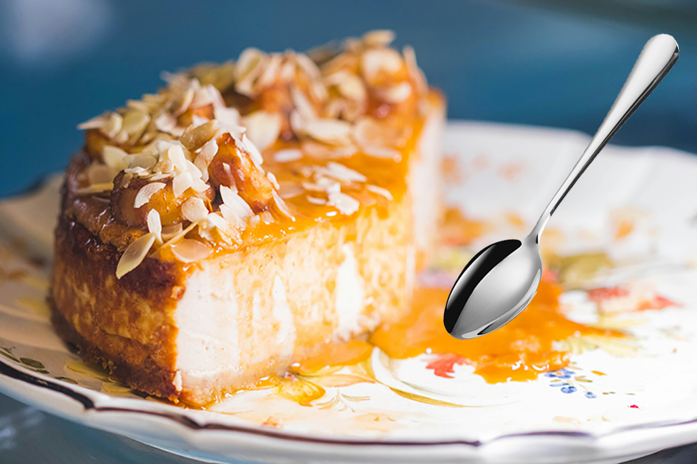 Cucharas de postre plateadas d - Gold Plated Cutlery reseña y precio
