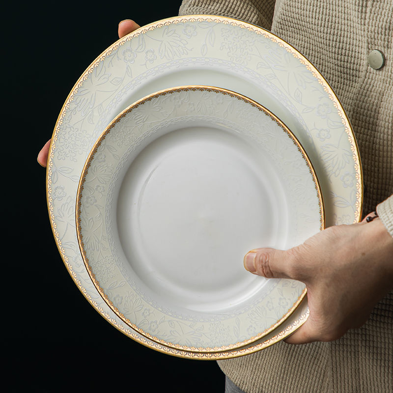 Plato de cena occidental de po - Gold Plated Cutlery reseña y precio