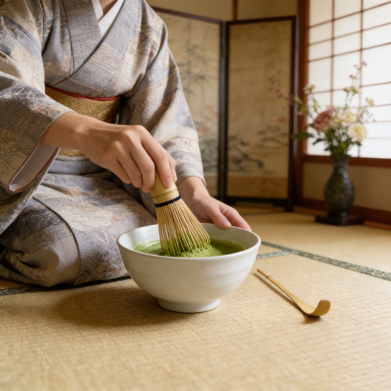 Batidor de matcha japonés - ac - Bamboo Cutlery Set reseña y precio