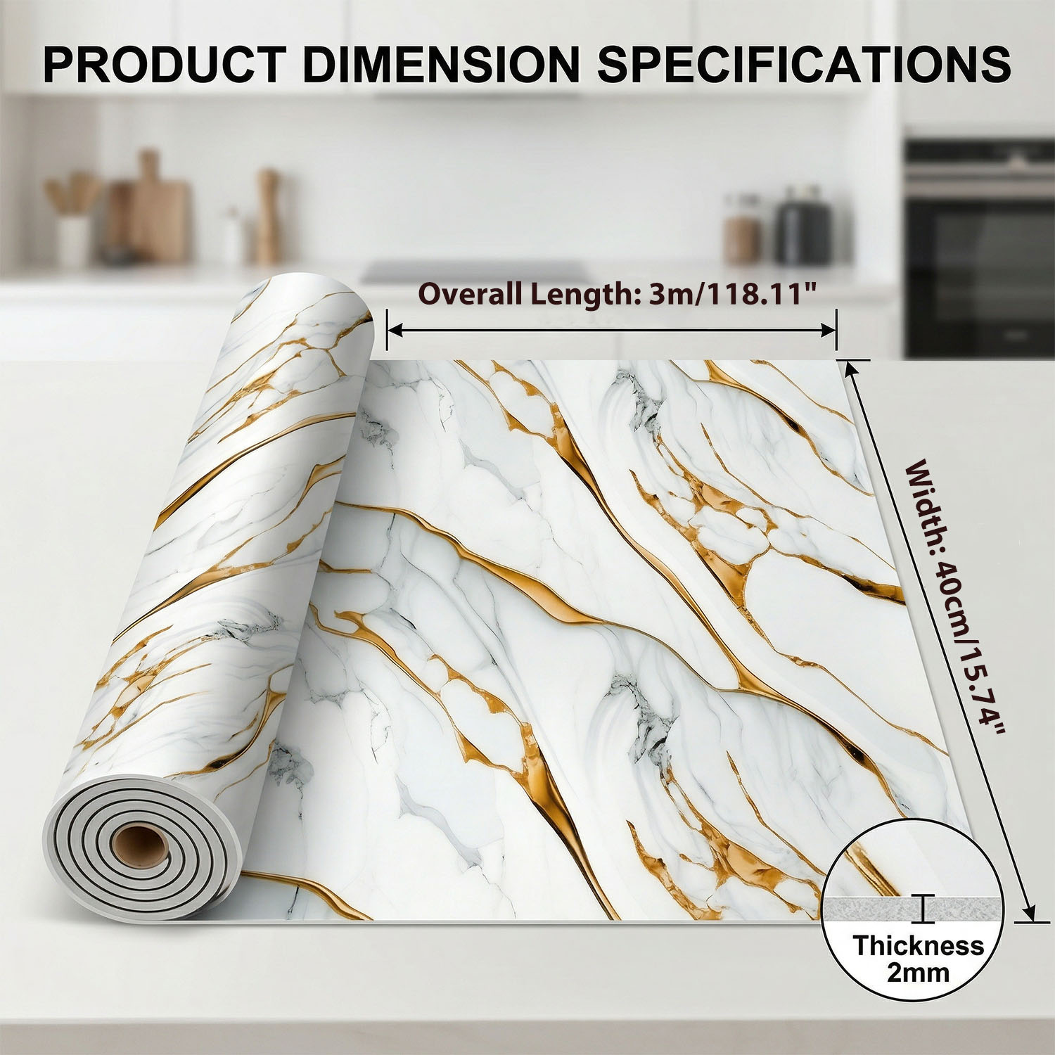 1 Rollo de Papel Tapiz Autoadh - Luxury Lifestyle Wallpaper reseña y precio