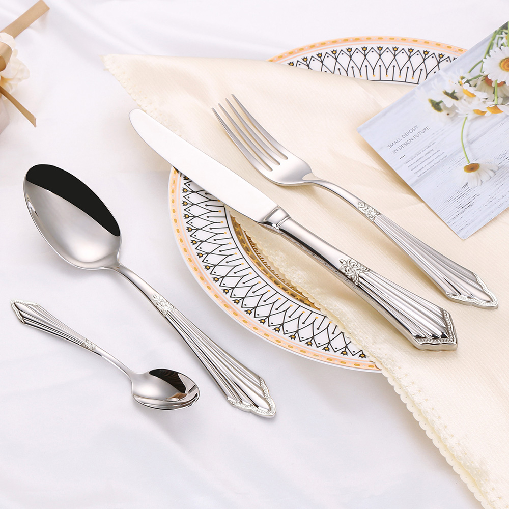 Cubiertos de lujo chapados en  - Gold Plated Cutlery reseña y precio
